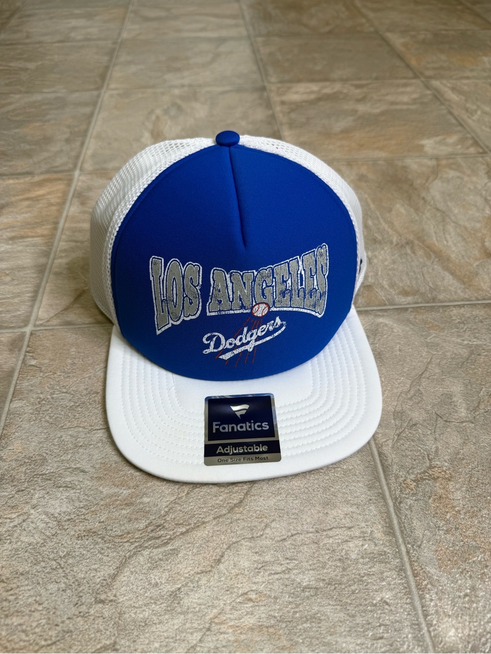 Los Angeles Dodgers Fanatics SnapBack Hat Mens Size Adjustable Blue MLB Baseball